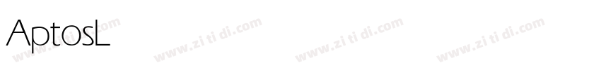 Aptos Light字体转换